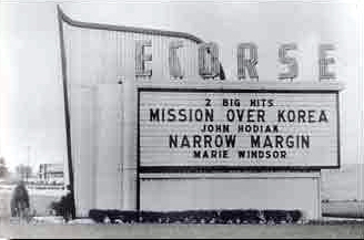 Ecorse Drive-In Theatre - MARQUEE - PHOTO FROM RG